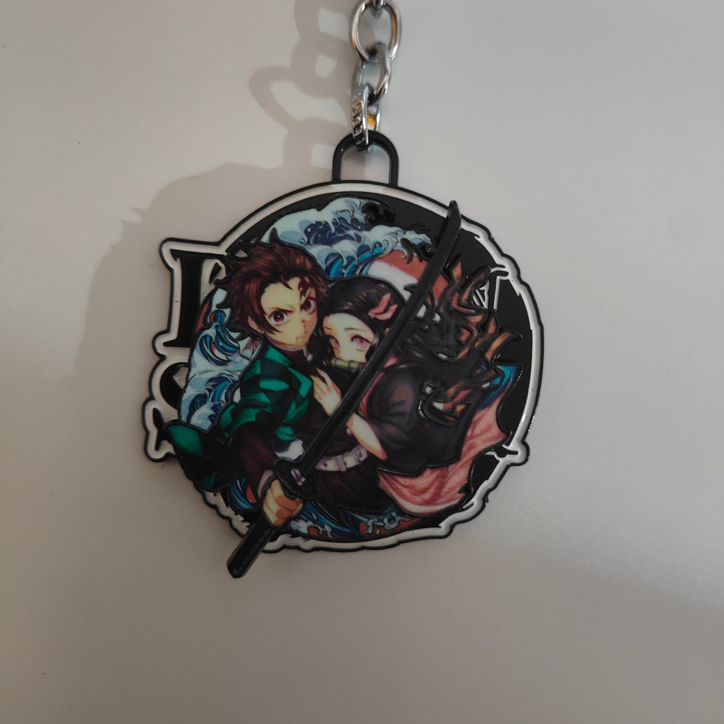 Tanjiro & Nezuko Spinning Metal Keychain – Demon Slayer Merchandise - Otaku Haven