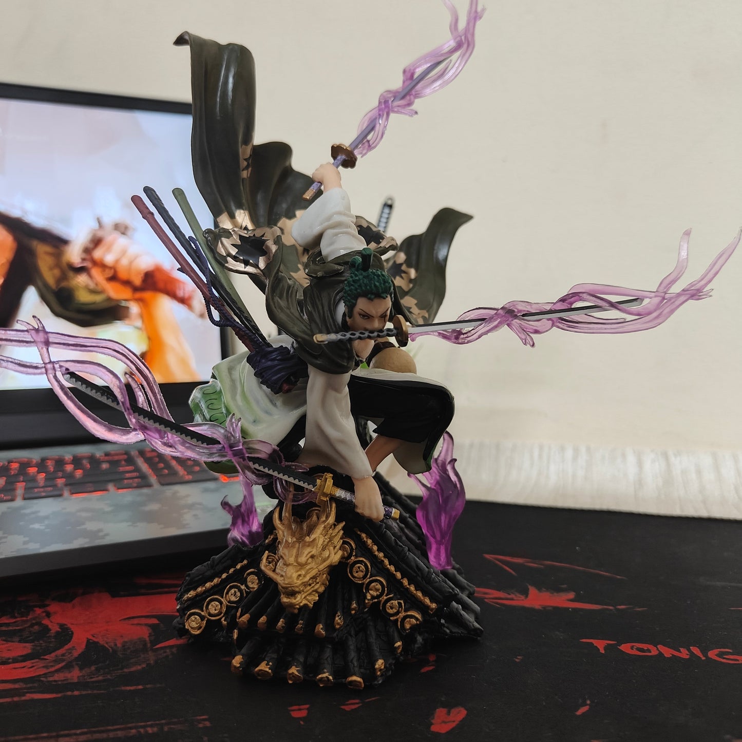 Roronoa Zoro "Ashura" Battle Mode – Premium One Piece Collectible Figure (Limited Edition, 22cm) - Otaku Haven