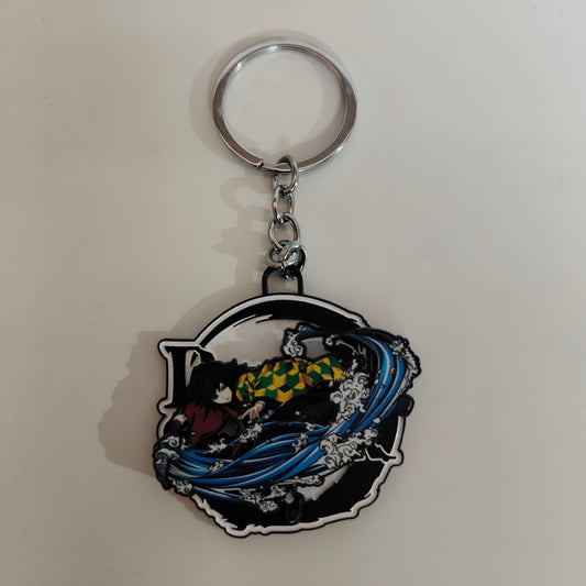 Giyu Tomioka Spinning Metal Keychain – Demon Slayer Merchandise - Otaku Haven