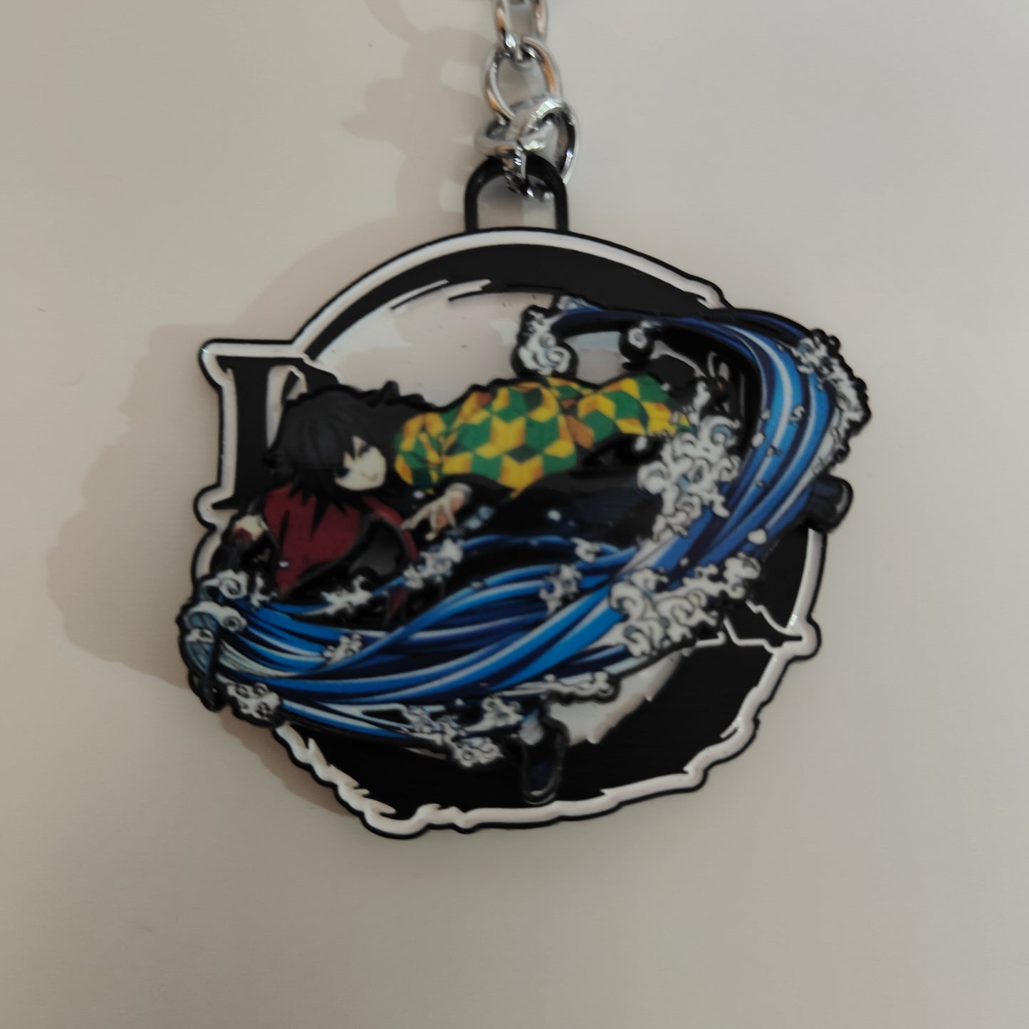 Giyu Tomioka Spinning Metal Keychain – Demon Slayer Merchandise - Otaku Haven