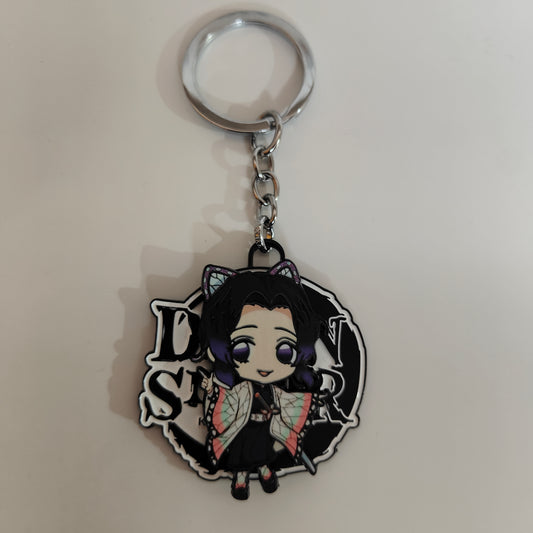Shinobu Kocho Spinning Metal Keychain – Demon Slayer Merchandise - Otaku Haven
