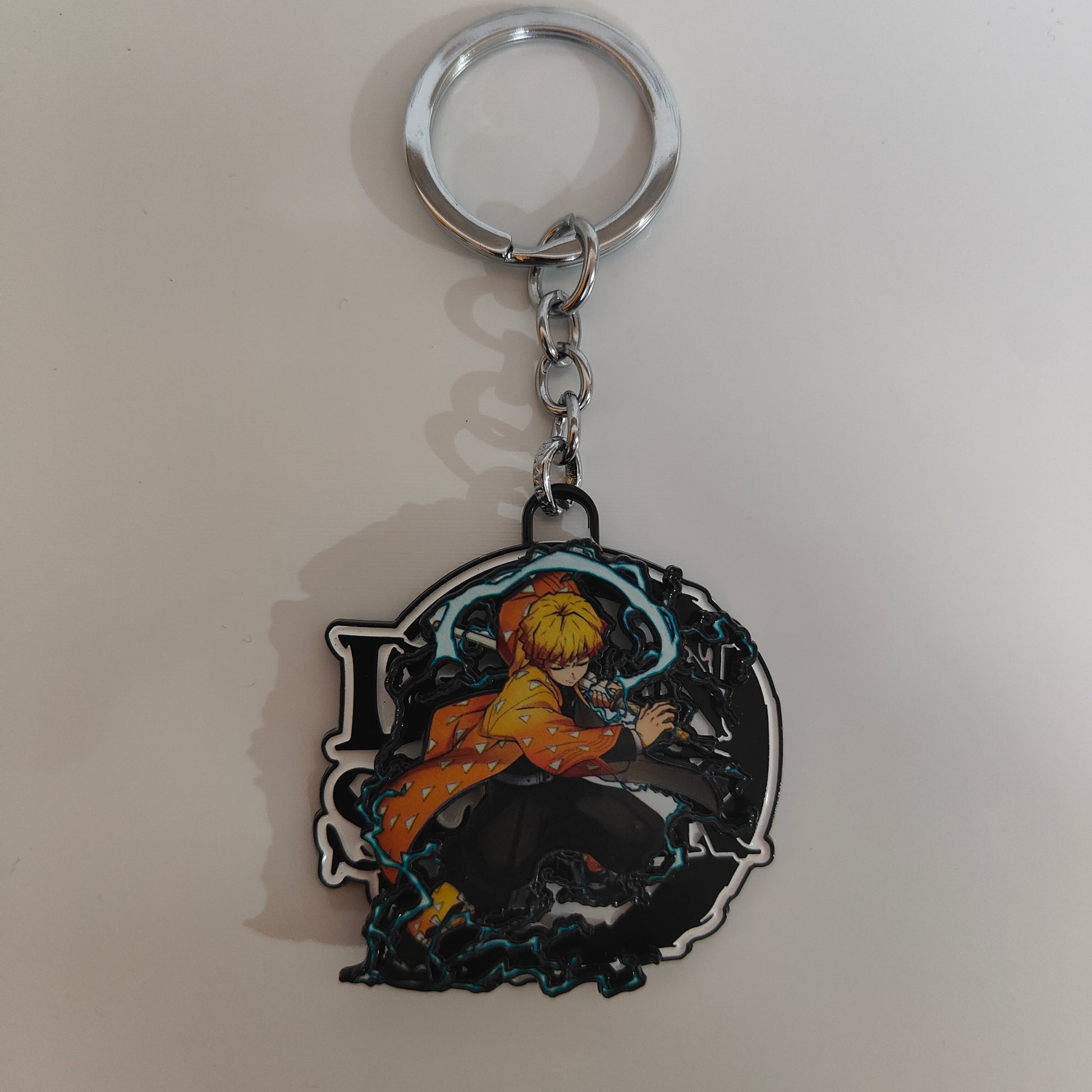 Zenitsu Agatsuma Spinning Metal Keychain – Demon Slayer Merchandise - Otaku Haven