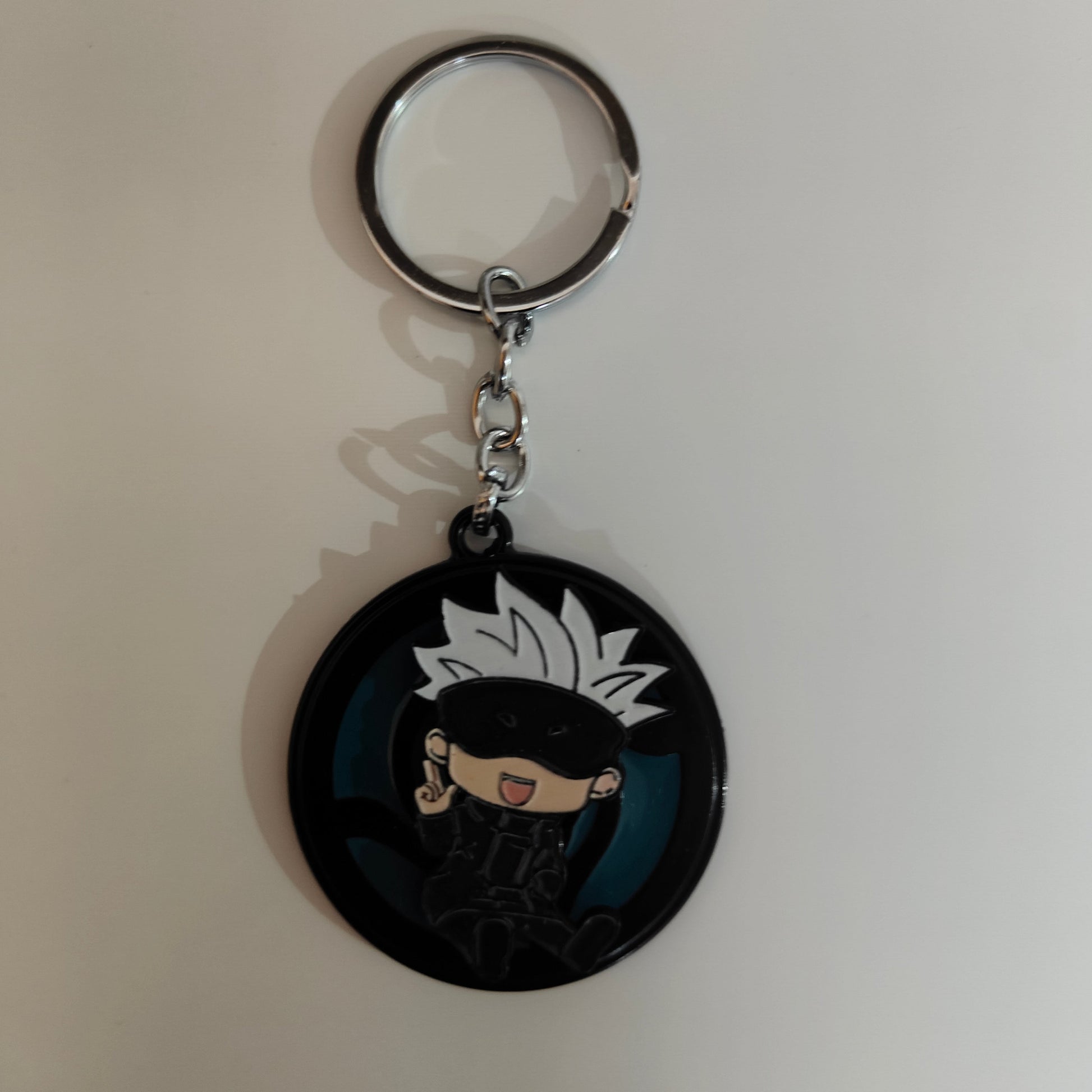 Satoru Gojo Spinning Metal Keychain – Jujutsu Kaisen Merchandise - Otaku Haven