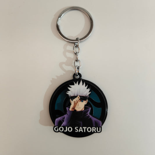 Satoru Gojo Spinning Metal Keychain – Jujutsu Kaisen Merchandise - Otaku Haven