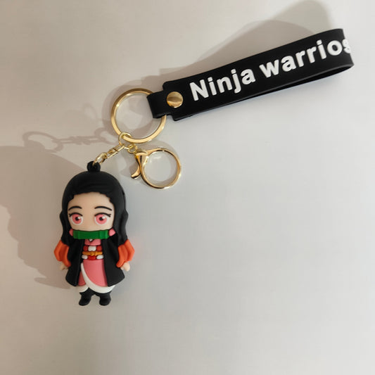 Nezuko Kamado Soft Keychain – Demon Slayer Merchandise (7cm) - Otaku Haven