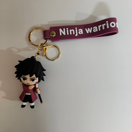 Giyu Tomioka Soft Keychain – Demon Slayer Merchandise (7cm) - Otaku Haven