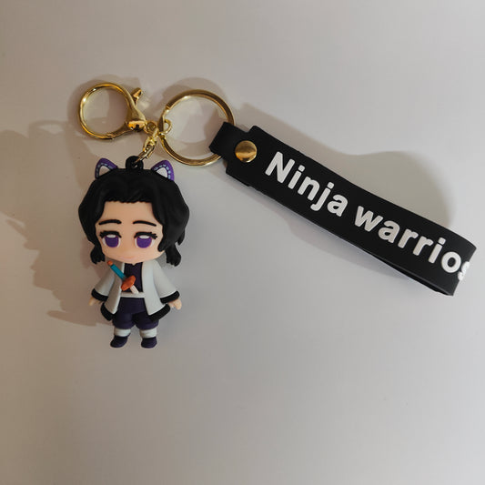 Shinobu Kocho Soft Keychain – Demon Slayer Merchandise (7cm) - Otaku Haven
