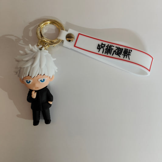 Satoru Gojo Soft Keychain – Jujutsu Kaisen Merchandise (8cm) - Otaku Haven