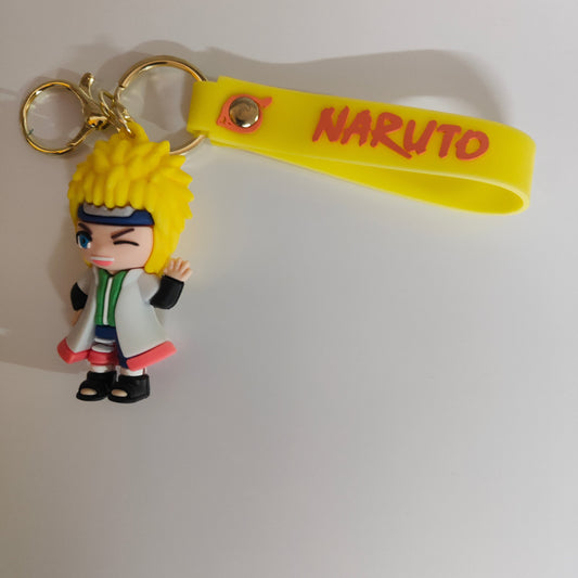 Minato Namikaze Soft Keychain – Naruto Merchandise (7cm) - Otaku Haven
