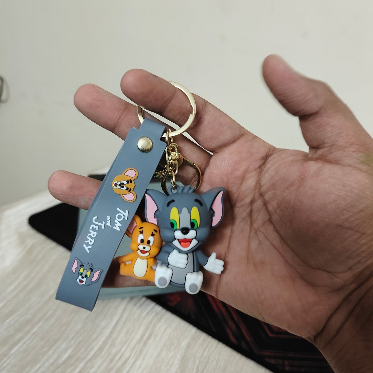 Tom and Jerry – Happy Chat Duo Keychain - Otaku Haven