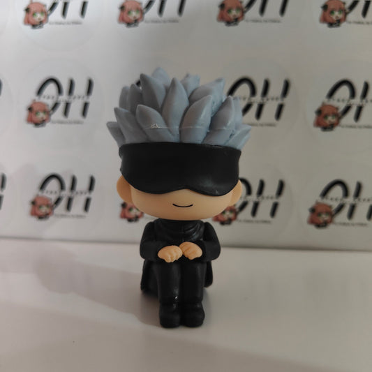 Chibi Gojo Satoru Figurine – Adorable Jujutsu Kaisen Collectible - Otaku Haven