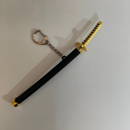 Demon Slayer Mini Katana Sword Keychain – Kocho Shinobu's Elegant Nichirin Blade - Otaku Haven
