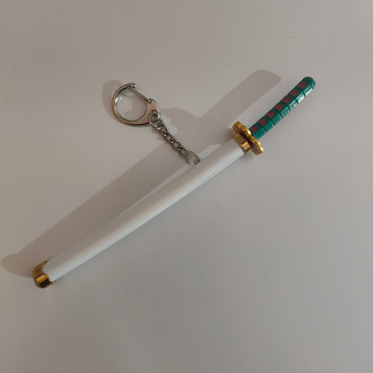 Demon Slayer Mini Katana Sword Keychain – Mitsuri Kanroji's Nichirin Blade - Otaku Haven