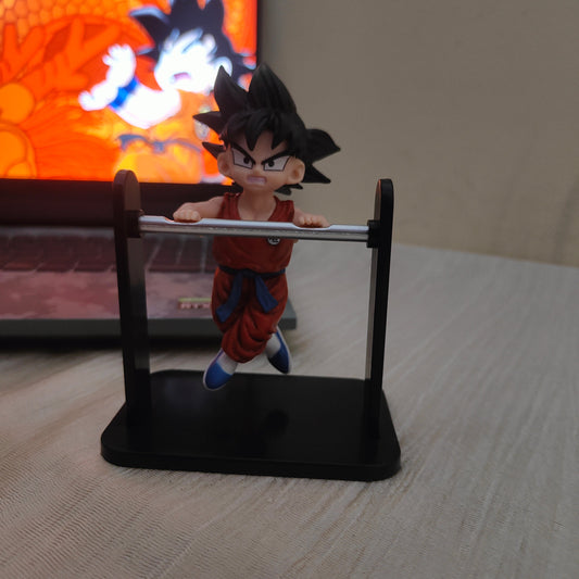 Goku Pull-Up Miniature – Saiyan Strength Training Desk Display Figure - DBZ - Otaku Haven