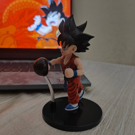 Goku Punching Bag Miniature – Saiyan Training Desk Display Figure - DBZ - Otaku Haven