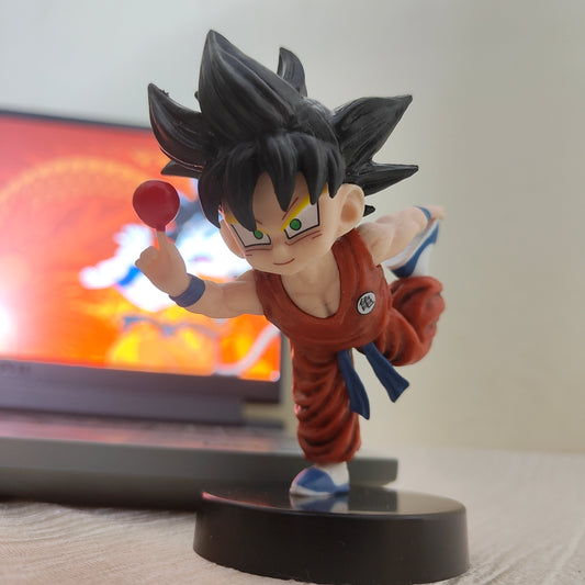 Goku Stretch Pose Miniature – Saiyan Warm-Up Desk Display Figure - DBZ - Otaku Haven