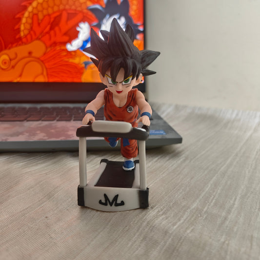 Goku Treadmill Miniature – Anime Training Desk Display Figure - DBZ - Otaku Haven