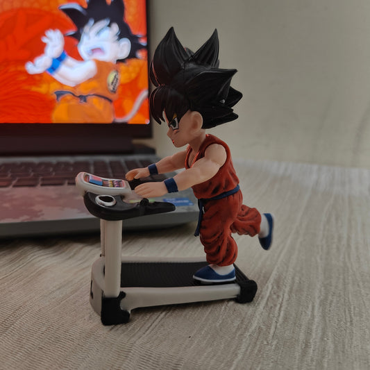 Goku Treadmill Miniature – Anime Training Desk Display Figure - DBZ - Otaku Haven