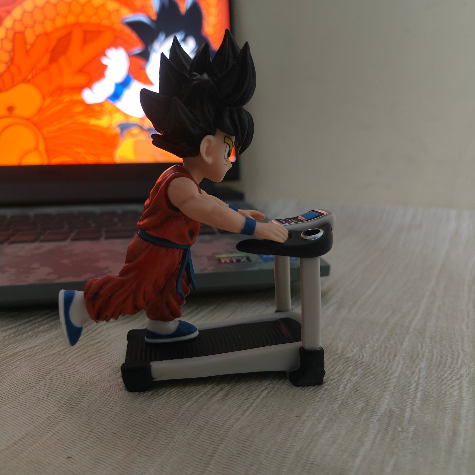 Goku Treadmill Miniature – Anime Training Desk Display Figure - DBZ - Otaku Haven