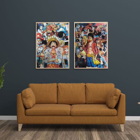 One Piece 3D Poster  – The Pirate King’s Journey - Otaku Haven