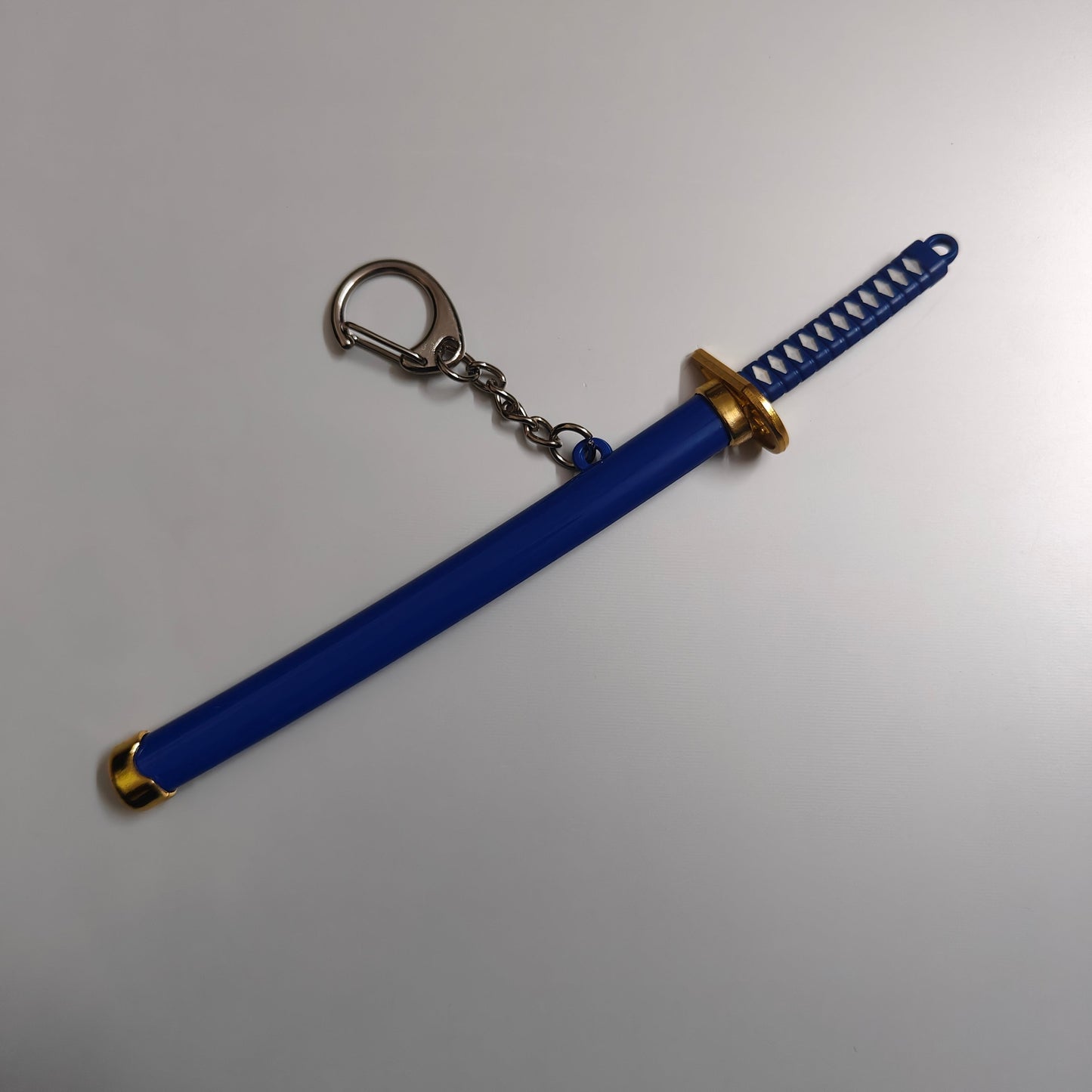 One Piece Mini Katana Sword Keychain – Roronoa Zoro's Iconic Blade (Blue) - Otaku Haven
