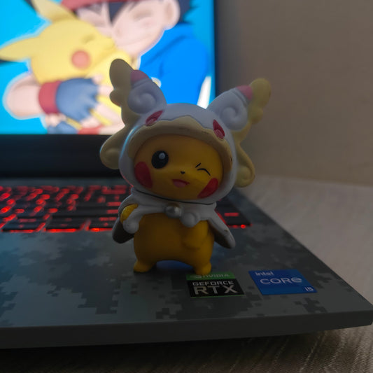 Pikachu in Mega Audino Cosplay – Healer's Grace Figure - Pokemon - Otaku Haven