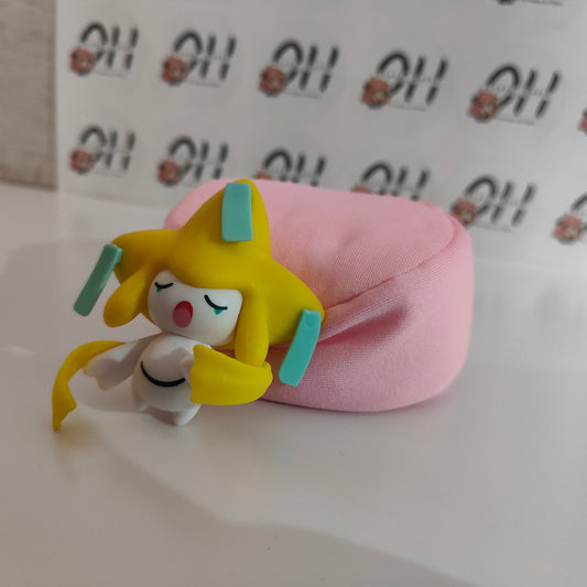 Sleeping Jirachi on Bean Bag – Pokémon Nap Time - Otaku Haven