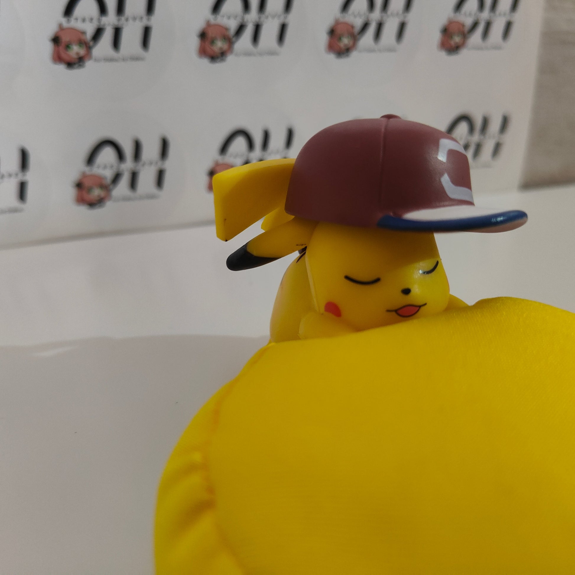 Sleeping Pikachu with Ash’s Hat – Pokémon Nap Time - Otaku Haven