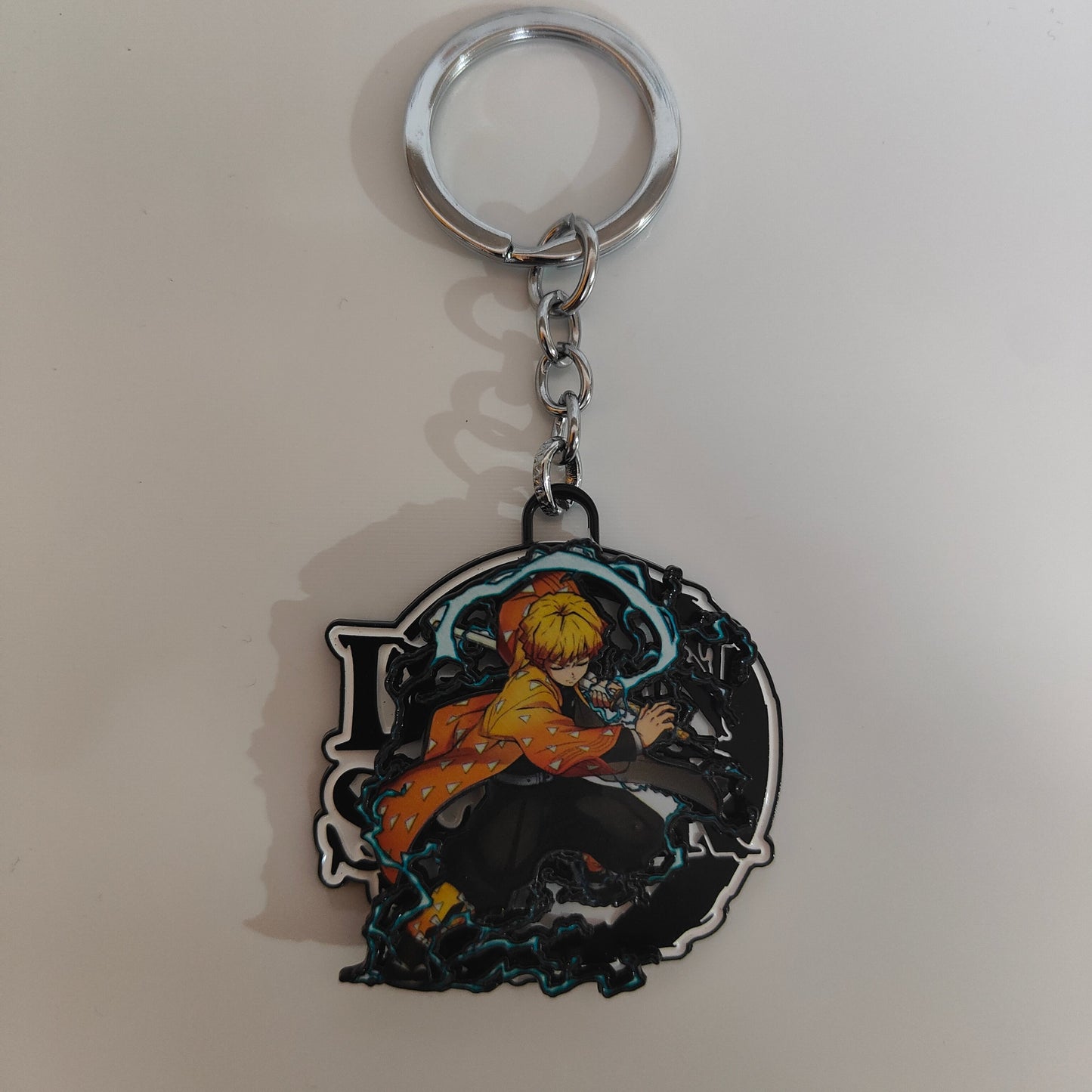 Zenitsu Agatsuma Spinning Metal Keychain – Demon Slayer Merchandise - Otaku Haven